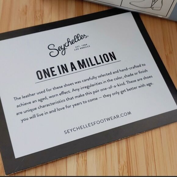 Seychelles Leather Booties Sz 7 - Picture 3 of 6